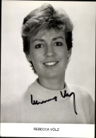 CPA Schauspielerin Rebecca Völz, Portrait, Autogramm - Actors