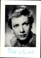 CPA Schauspielerin Ruth Leuwerik, Portrait, Ein Herz Spielt Falsch, Autogramm - Schauspieler