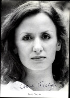 CPA Schauspielerin Irebe Fischer, Portrait, Autogramm, Lindenstraße - Schauspieler