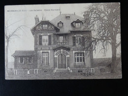 CPA Mainneville Ou Mainnenille - Les Bulletins - Chalet Normand - Other & Unclassified
