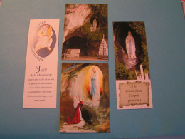 Lot De 8 Images De Sainte Thérèse à Lourdes - Lieux Saints