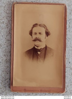 CDV  DOCTEUR WIMY DE MEAUX EPOUX DE MATHILDE HAMONIER PHOTO MACAGNO SOISSONS - Alte (vor 1900)