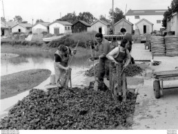 OLERON OSTREICULTURE  PHOTO ORIGINALE  FORMAT 24X18CM ANNEES 60 R4 - Lieux