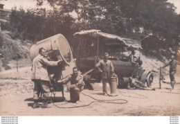 AUTO FOTO-ELETTRICA  ARMEE ITALIENNE CARTE PHOTO - Guerra, Militari