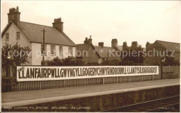 11775004 Anglesey Wales Llanfair PG Station  - Sonstige & Ohne Zuordnung