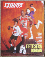 L'EQUIPE MAGAZINE N° 548 11 Juillet 1992 Michael Jordan Aux Jeux Olympiques  Franck Williams Miguel Indurain André * - Deportes