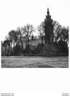 ROSCOFF EGLISE PHOTOGRAPHIE ANONYME VINTAGE SNAPSHOT  PHOTO ARGENTIQUE 24X18CM ANNEES 60 - Places