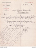 TUNIS 1918 FION FRERES COMMISSION REPRESENTATION SUCCURSALE A SFAX - 1900 – 1949