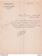 CHAMARANDES 1921 COMMISSION EXPORTATION A. CLAIR ET G. LORNE 16/01/1921 - 1900 – 1949