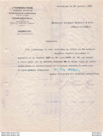 CASABLANCA 28/01/1919  J. FERRIERE PEYRE IMPORTATION EXPORTATION - 1900 – 1949