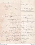 TUNIS 1918 FION FRERES COMMISSION REPRESENTATION  23/10/1918 - 1900 – 1949