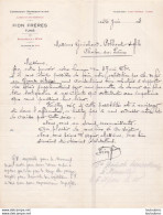 TUNIS 25/06/1918 FION FRERES COMMISSION REPRESENTATION SUCCURSALE A SFAX - 1900 – 1949