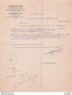 CASABLANCA 06/04/1918 J. FERRIERE PEYRE IMPORTATION EXPORTATION - 1900 – 1949