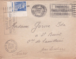 1951--lettre De PARIS 15° Pour LAMILLARIE-81- Type Marianne Gandon Cachet Mécanique Du 29-12-51-3 Passages +1 Lisible - 1921-1960: Moderne