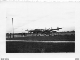 AVION LOCKHEED L-749 CONSTELLATION OU SUPER G  PHOTO ORIGINALE FORMAT 10 X 7 CM R2 - Aviation