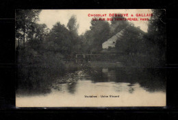 Voulaines - Usine Vincent - Chocolat Debauve Et Gallais - Carte Publicitaire - Other & Unclassified