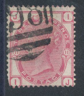 GB  N°51 Victoria 3p Rose De 1873 Planche 11 - Used Stamps