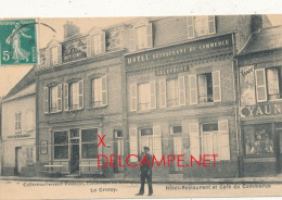 80 // LE CROTOY   Hotel Restaurnt Et Café Du Commerce  Coll Pidevin - Le Crotoy