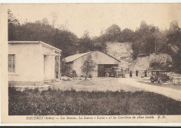 36 // BAUDRES   Les Mesnes   La Source Lucia Et Les Carrières De Silice Fossile  R.D. - Sonstige & Ohne Zuordnung