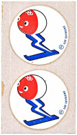 Autocollant  X° Jeux Olympiques D'Hiver De GRENOBLE 1968 Olympic Games 68   SHUSS   LLI Les Lévriers - Sonstige & Ohne Zuordnung