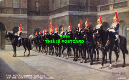 R598171 The Royal Horse Guards At The Changing Of The Guard. Valentine. Art Colo - Welt