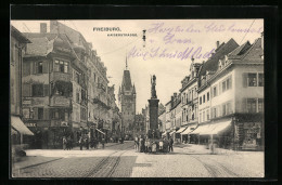 AK Freiburg (Breisgau), Kaiserstrasse  - Freiburg I. Br.