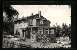 AK Oberhof, Forsthaus Sattelbach  - Jagd