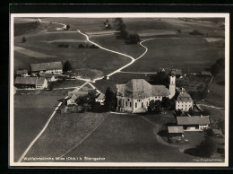 AK Wies B. Steingaden, Wallfahrtskirche Aus Der Vogelschau  - Other & Unclassified