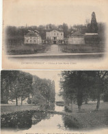 SAINT MARTIN D'ABLOIS - 2 CPA Le Château - Le Parc Du Château - Other & Unclassified