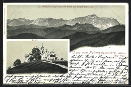 AK Peissenberg, Hohenpeissenberg Und Das Wettersteingebirge Mit Blick Auf Zugspitzgruppe  - Other & Unclassified