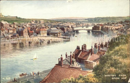 11774895 Whitby West Cliff View From Spion Kop Valentine's Art Colour Post Card  - Other & Unclassified