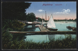 AK Magdeburg, Salzquelle  - Maagdenburg