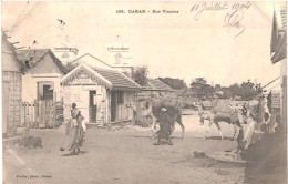 CPA Carte Postale Sénégal Dakar Rue Vincens 1904 VM80313 - Senegal