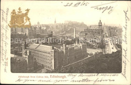 11774834 Edinburgh View From Calton Hill Wappen Edinburgh - Other & Unclassified