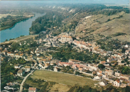 ***  95  ***   VETHEUIL  Vue Générale Aérienne --  Timbrée TTB   - Vetheuil