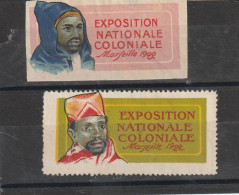 Exposition Nationale Coloniale Marseille  1922 - Altri & Non Classificati