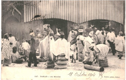 CPA Carte Postale Sénégal Dakar Au Marché  1904 VM80314ok - Sénégal