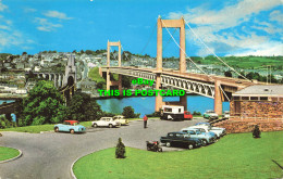 R598599 Plymouth. Tamar Bridge. Photo Precision Limited. Colourmaster Internatio - Welt