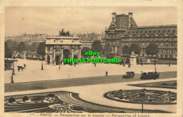 R598601 Paris. Perspective Of Louvre. Guy. A. Leconte. 1939 - Welt