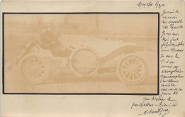 AUTOMOBILE- CARTE PHOTO-  MERCEDES A SITUER - Turismo