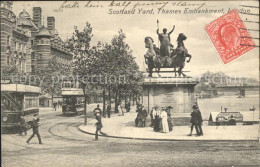 11774756 London Scotland Yard Thames Embankment Monument Valentine's Series - Autres & Non Classés