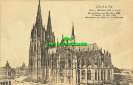 R598224 Coln A. Rh. Dom. Sudseite. 160 M Hoch. Heiss - Monde