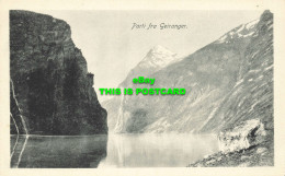 R594920 Parti Fra Geiranger. Postcard - World