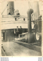 LE PRIMULA EN 1928 DEPART POUR COPENHAGUE PHOTO ORIGINALE 11.50 X 8.50 CM - Bateaux