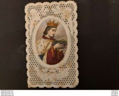 IMAGE PIEUSE CANIVET RELIGIEUSE DENTELLE EDIT BASSET  Ref24 - Devotieprenten