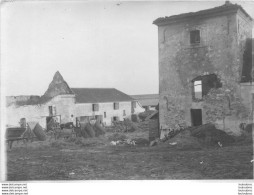 FERME GRANDE PHOTO ARGENTIQUE PREMIERE GUERRE  18 X 13 CM Ref21 - Guerre, Militaire