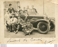 DOUAI SOUVENIR ET VIEILLE AUTOMOBILE PHOTO ORIGINALE 12 X 9 CM - Douai