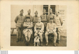 CARTE PHOTO SOLDATS DU 6em REGIMENT D'INFANTERIE - Regiments