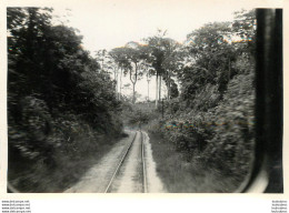 CONGO OCEAN LIGNE CHEMIN DE FER BRAZZAVILLE - POINTE NOIRE  PHOTO ORIGINALE 13 X 9 CM RefE - Afrique