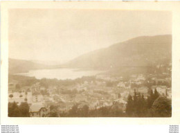 GERARDMER LA VILLE ET LE LAC 08/1917  WW1 PHOTO ORIGINALE 6.50X4.5CM Ref6 - Guerre, Militaire